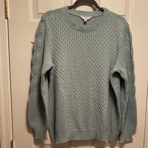 Time and Tru Mint Knit Sweater…size XXL